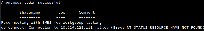 SMB null session check