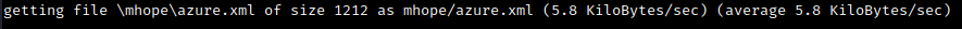 Recursive SMB download from users$